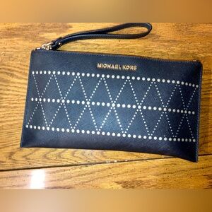 Michael Kors Black Wristlet Like New!